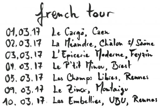 French Tour March 2017